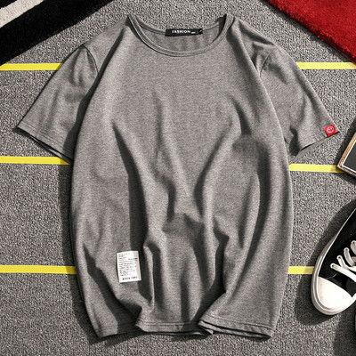 Ежедневна мъжка тениска с щампа в няколко цвята