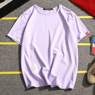 Ежедневна мъжка тениска с щампа в няколко цвята