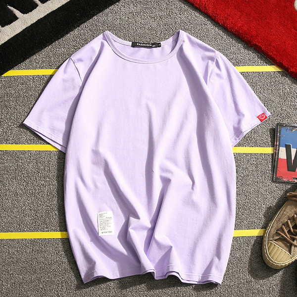 Ежедневна мъжка тениска с щампа в няколко цвята