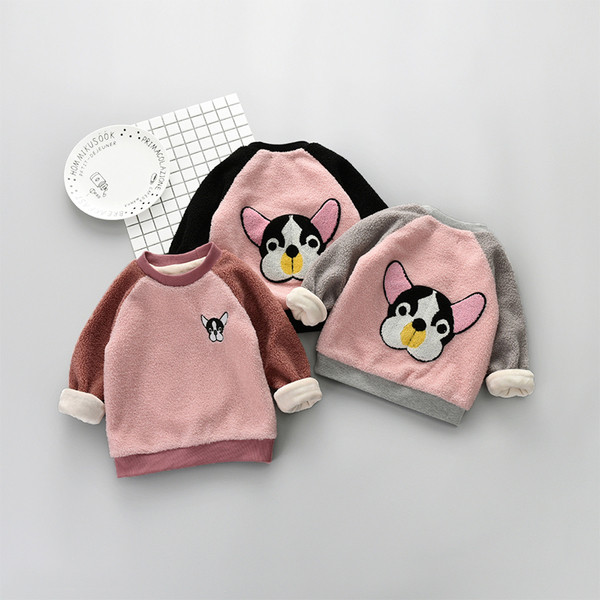 Детски вълнен пуловер за момичета