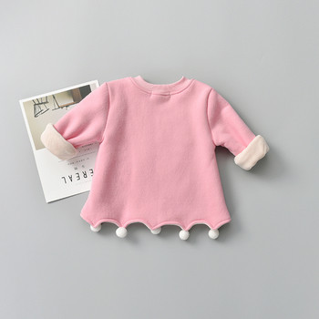 Καθημερινή μωρό πουλόβερ για τα κορίτσια - ενδιαφέρον μοντέλο