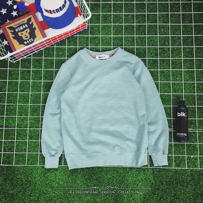 Мъжки ежедневен пуловер с О-образна яка в различни цветове