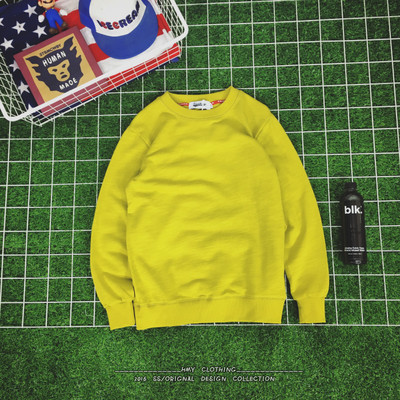 Мъжки ежедневен пуловер с О-образна яка в различни цветове