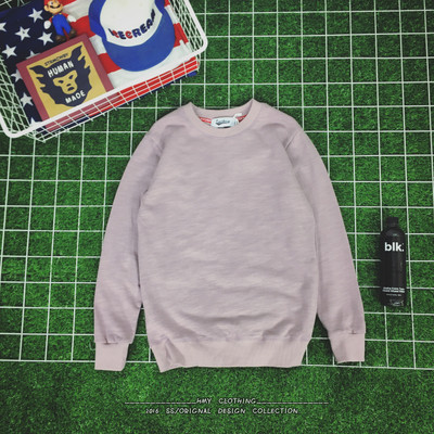 Мъжки ежедневен пуловер с О-образна яка в различни цветове