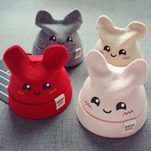 Зимна плетена шапка за момичета и момчета в различни цветове