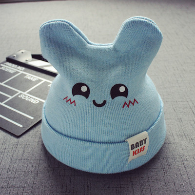 Зимна плетена шапка за момичета и момчета в различни цветове