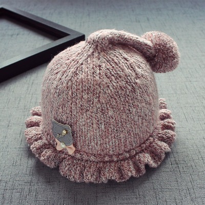 Вълнена шапка за момичета и момчета в няколко цвята