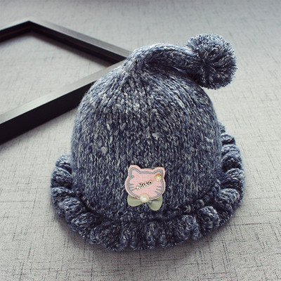 Вълнена шапка за момичета и момчета в няколко цвята