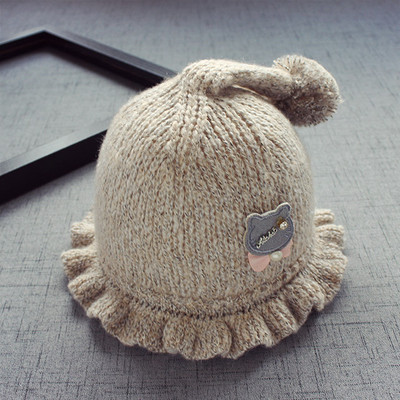 Вълнена шапка за момичета и момчета в няколко цвята