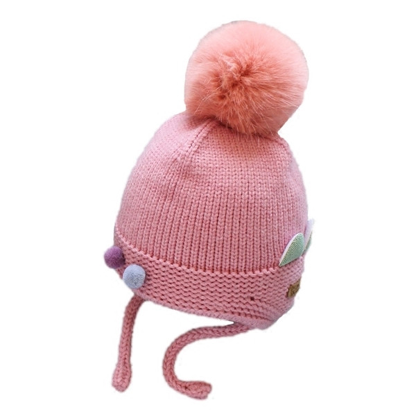 Плетена шапка за момичета и момчета