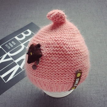 Καπέλο για κορίτσια με επιγραφή και 3D διακόσμηση