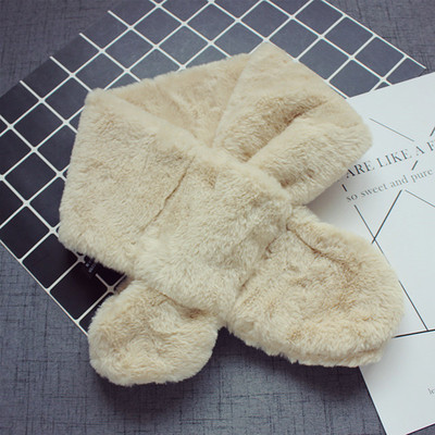 Стилен плюшен детски шал в много цветове