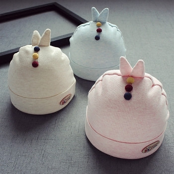 Baby καπέλο χειμώνα σε τρία χρώματα