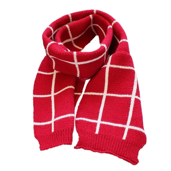 Стилен вълнен детски шал в няколко цвята