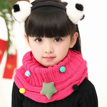 Μαλακή χειμωνιάτικη φορεσιά για κορίτσια με χνουδωτά χάντρες και 3D διακοσμητικά σε διάφορα χρώματα