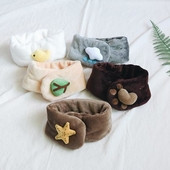 Плюшен детски шал с 3D декорация в различни цветове