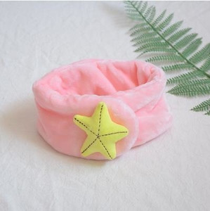 Плюшен детски шал с 3D декорация в различни цветове