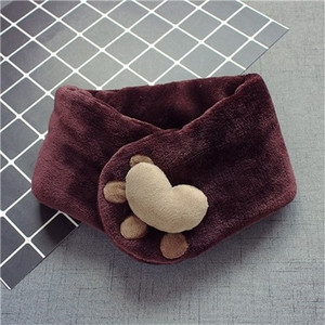 Плюшен детски шал с 3D декорация в различни цветове