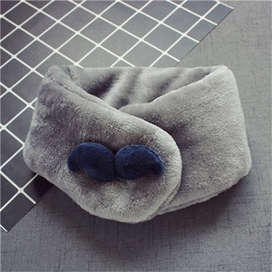 Плюшен детски шал с 3D декорация в различни цветове