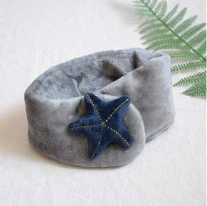 Плюшен детски шал с 3D декорация в различни цветове