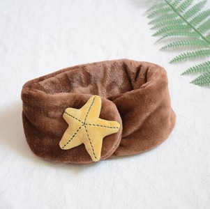 Плюшен детски шал с 3D декорация в различни цветове