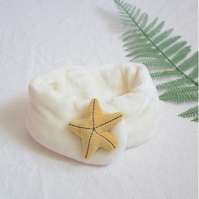 Плюшен детски шал с 3D декорация в различни цветове