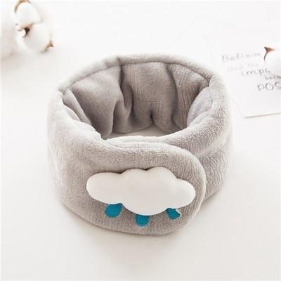 Плюшен детски шал с 3D декорация в различни цветове