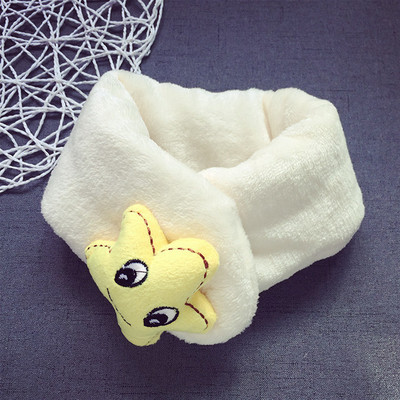 Детски шал за момичета и момчета в няколко цвята с декорация