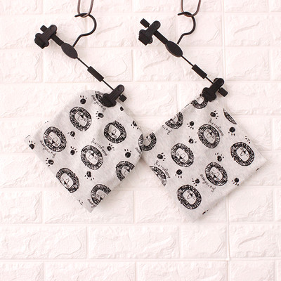 Детски зимен комплект с принт - шал + шапка в много цветове