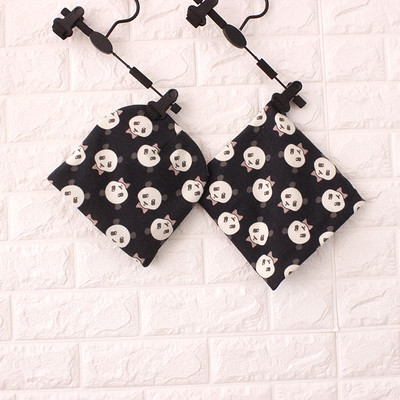 Детски зимен комплект с принт - шал + шапка в много цветове