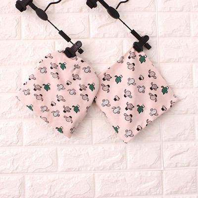 Детски зимен комплект с принт - шал + шапка в много цветове