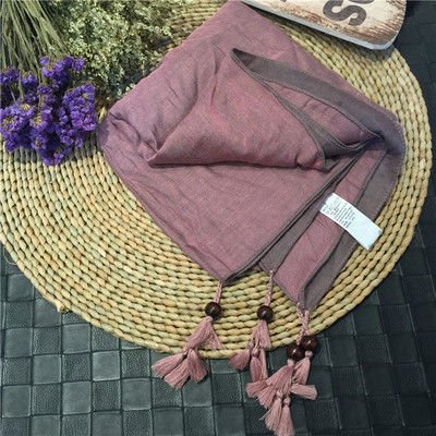 Стилен ежедневен цветен дамски шал в няколко цвята