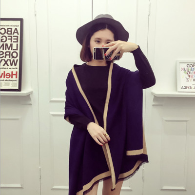 Модерен есенно-зимен дамски дълъг шал в различни цветове