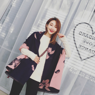 Модерен есенно-зимен дамски дълъг шал в различни цветове