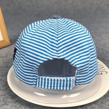 Βρεφικό καπέλο με ζώνη σε τρία χρώματα