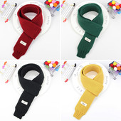 Зимен детски шал за момичета и момчета в семпъл модел