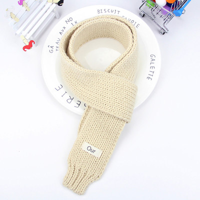 Зимен детски шал за момичета и момчета в семпъл модел