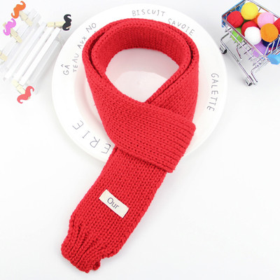 Зимен детски шал за момичета и момчета в семпъл модел