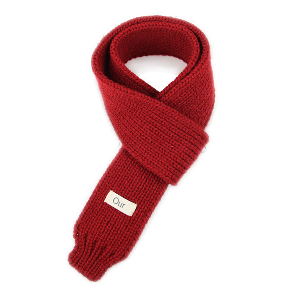 Зимен детски шал за момичета и момчета в семпъл модел