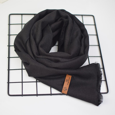 Стилен изчистен модел детски шал в няколко цвята