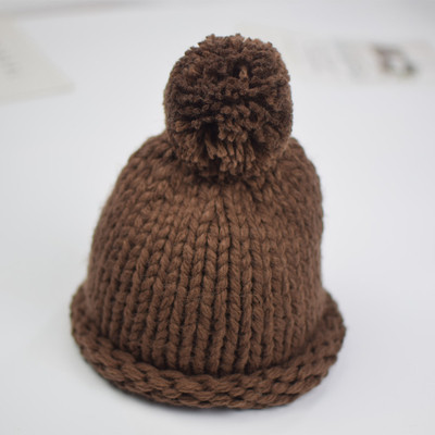 Зимна плетена шапка за момчета и момичета
