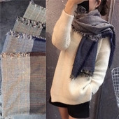 Спортно-елегантен дамски шал в няколко цвята