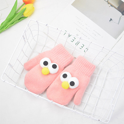 Детски ръкавици с 3D декорация подходящи за зимата