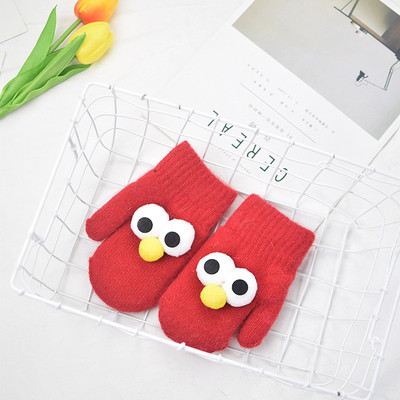 Детски ръкавици с 3D декорация подходящи за зимата