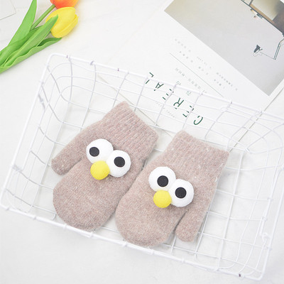 Детски ръкавици с 3D декорация подходящи за зимата