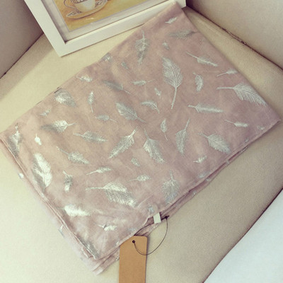 Ежедневен нежен дамски шал в два цвята