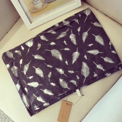 Ежедневен нежен дамски шал в два цвята