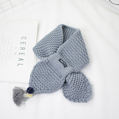 Πλεκτό χειμωνιάτικο κασκόλ  για κορίτσια και αγόρια