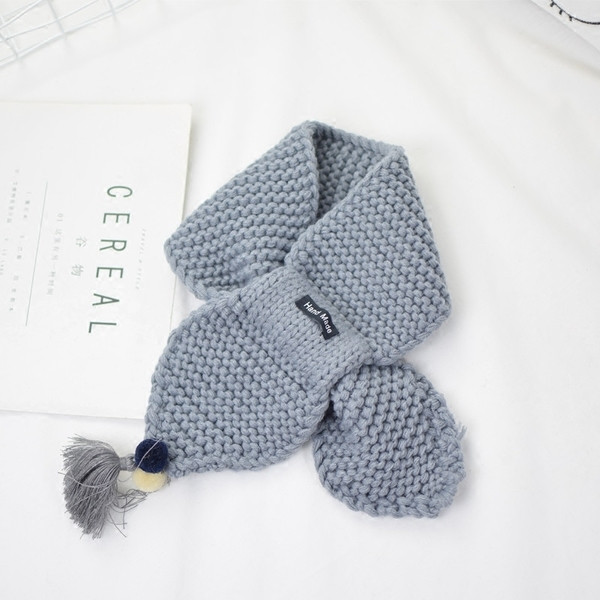 Πλεκτό χειμωνιάτικο κασκόλ  για κορίτσια και αγόρια