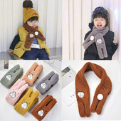 Детски топъл шал за момичета и момчета